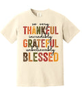 Thankful, Grateful, Blessed Tee