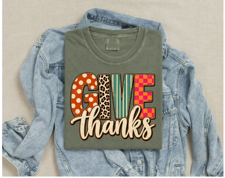 Give Thanks Graphic Tee